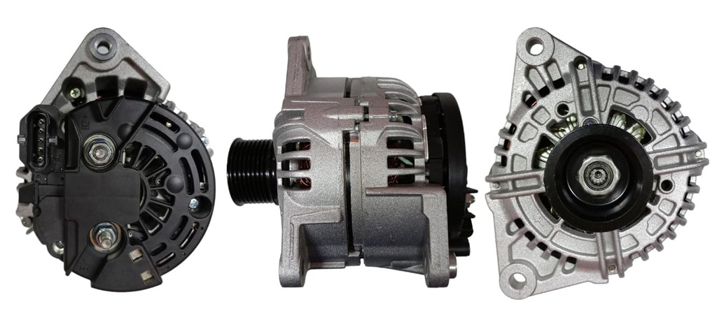 ALTERNADOR MAQUINARIA AGRICOLA NEW HOLLAND MOTORES ISKRA ESTACIONARIOS 24V 110AMP P: 8PK T:BOSCH V:INT