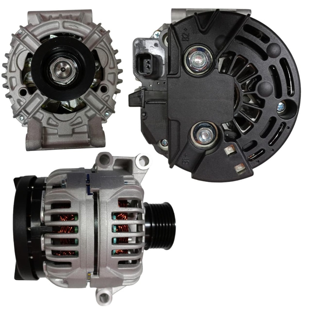 ALTERNADOR RENAULT CLIO II /SYMBOL /MEGANE /KANGOO /CITIUS /LOGAN /SANDERO 12V 120A 2P SEÑAL L-N/C 6PK BOSCH