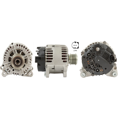 [440124525039] ALTERNADOR VOLKSWAGEN AMAROK AUDI A3 12V 160AMP 2 PINES P:6PK T:BOSCH 06F-903-023FX 12753 0124525525 0124525092 03L903023A
