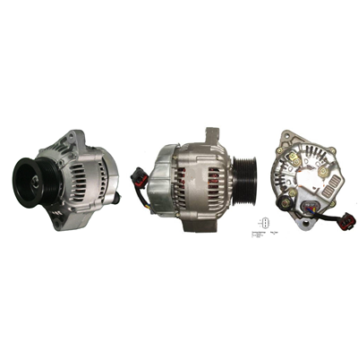 ALTERNADOR KOMATSU PC200 SERIE 6 /7 /8 /PC210-8 /P220-8 /P240-8 /CARGADOR WA200 / MOTORES 6D102 /6D107 24V 40A 3P SEÑAL NA-IG-L 8PK DENSO