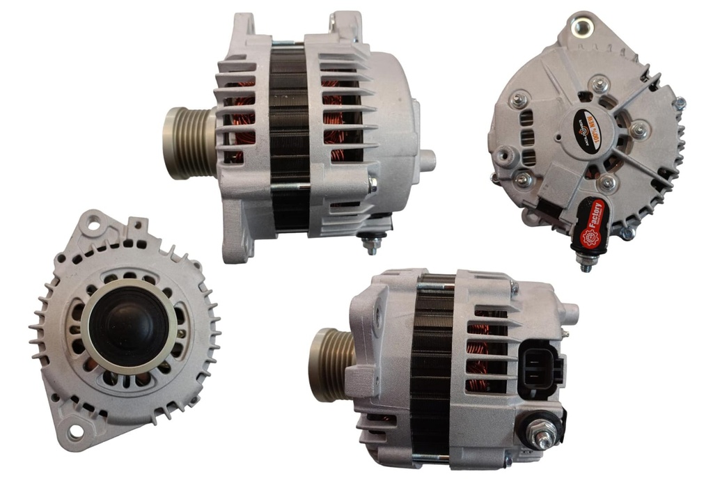 ALTERNADOR NISSAN X-TRAIL T-30 2.0 MOTOR QR20DE /T-31 2.5 MOTOR QR25DE /NISSAN QASHQAI  J10 2.0 MOTOR MR20DE 12V 110A 2P SEÑAL L-S 6PK HITACHI