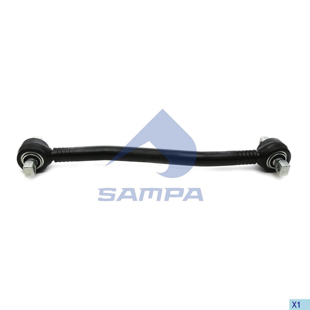 [66095.1196] BARRA DE REACCION SCANIA BUS F K L: 654 MM OEM 1431469