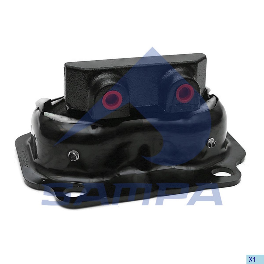 [66501.940] SOPORTE MOTOR TIPO TORTUGA KENWORTH 2 TORNILLOS