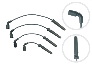 CABLE ENCENDIDO CHEVROLET AVEO LS, EMOTION, GT 2007-2014 1.4L 1.6L 16V