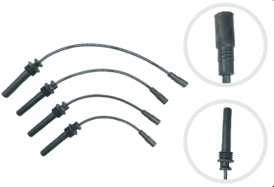 [833000687] CABLE ENCENDIDO CHEVROLET VAN N200 2010-2014 1.2L 16V