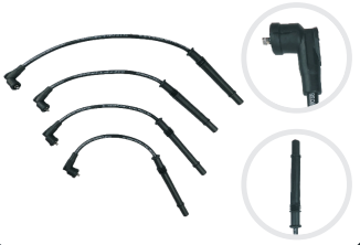 [833000330] CABLE ENCENDIDO RENAULT TWINGO  2008 - 2014  1.2L  16V