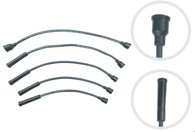 [833000307] CABLE ENCENDIDO RENAULT 4 - 6 - 12 - DACIA 1970 - 1980  1.0L - 1.3L