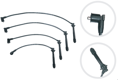 CABLE ENCENDIDO NISSAN FRONTIER  2000 - 2008  2.4L  16V