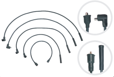 [833001001] CABLE ENCENDIDO MITSUBISHI MONTERO  1990 - 1996  2.4L