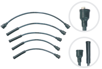 [833001701] CABLE ENCENDIDO DAIHATSU F20  1977 - 1995  1.6L  8V