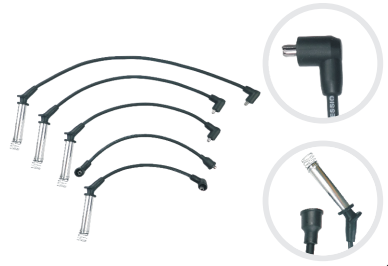 CABLE ENCENDIDO NISSAN SENTRA - EXSALOON 1990-1995 1.6L 12V C.P