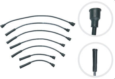 [833001601] CABLE ENCENDIDO TOYOTA LAND CRUISER 2F - 3F 6 CIL 1975-1980 4.5L