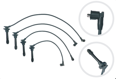 [833002706] CABLE ENCENDIDO HONDA CIVIC CX-EX-SI 1992-1995 1.5L 16V