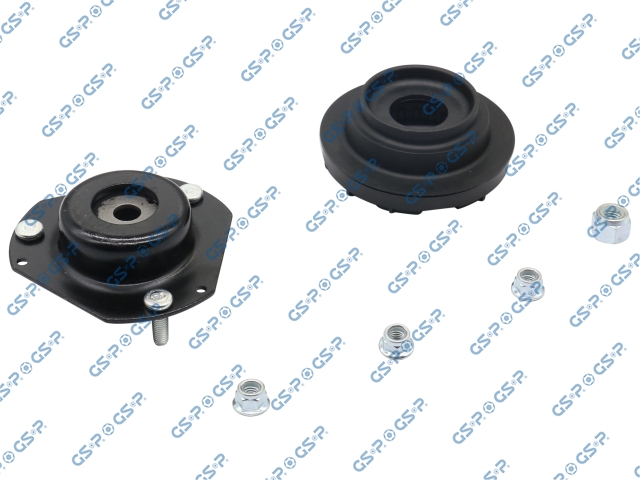 [71530713S] SOPORTE AMORTIGUADOR DEL FORD FIESTA 1.6 2011-2018 MAZDA 2 1.5 2008-2015 (SOPORTE+CAUCHO)