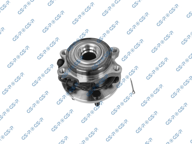 BOCIN RUEDA DEL NISSAN FRONTIER NP300 NAVARA 2.5 YD25 2006-2015 4X4 CON ABS (29 DIENTES) (54 PULSOS) (TRAE PIN DE OJO)