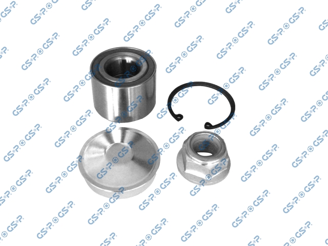 [71GK3525] RODAMIENTO RUEDA TRAS RENAULT TWINGO 1.2 1994-2012 CLIO 1.4 1.6 2002-2009 SYMBOL 2002-2010 LOGAN 1.4 1.6 2007-2015 SANDERO 2009-2015 CHEVROLET AVEO 1.4 1.6 2006-2012 SAIL 1.4 2012-2019 SPARK GT 1.2 2011-2017 SIN ABS (25X52X37)(RODILLO-TAPA GRASERA-ANILLO RETENCION DE OJO-TUERCA)