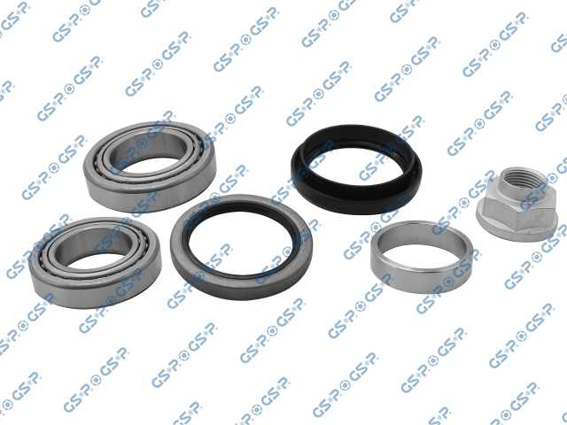 [71GK3901] RODAMIENTO RUEDA DEL CHEVROLET SPARK 724 2004-2006 CHRONOS 2007-2012 SPARK LIFE 2-13-2-19 DAEWOO MATIZ I Y II 2000-2003 VIENE EN KIT (2 RODAMIENTOS 68149-11-1 RETEN METALICO-1 RETEN NEOPRENO-SEPARADOR-TUERCA)