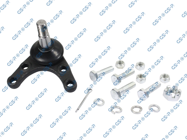 [71S080123] ROTULA INFERIOR MAZDA B2600 2.6 1989-2006 4X2 4X4 FORD RANGER 2.5 3.0 1999-2006 4X4 (TRAE 4 TORNILLOS-4 TUERCAS-4 GUASAS-TUERCA-PIN PASADOR)