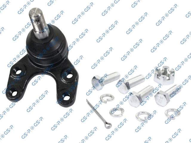 [71S080124] ROTULA INFERIOR MAZDA B2000 2.0 1986-1996 B2200 2.2 1992-1998 B2600 2.6 1999-2006 (TRAE 4 TORNILLOS-4 GUASAS-TUERCA DE PIN-PIN SEGURO)