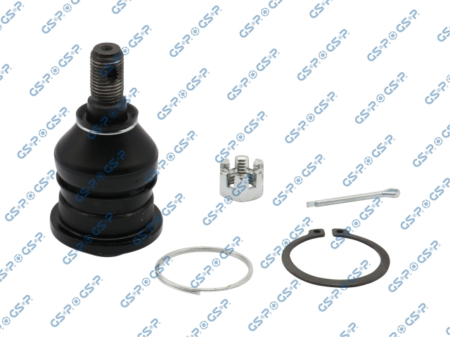 ROTULA SUPERIOR MITSUBISHI MONTERO 2.6 1982-1988 4X4 JAPONES MONTERO 2.6 1989-1994 4X4 NACIONAL L200 2.0 1986-1998 (TRAE ANILLO SELLO GUARDAPOLVO-ANILLO DE RETENCION DE OJO-PIN PASADOR-TUERCA DE PINAR)