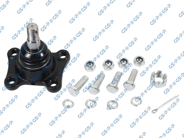 [71S080229] ROTULA INFERIOR TOYOTA HILUX 2.4 22R 1990-2005 4X4 (TRAE 4 TORNILLOS-4 GUASAS-PIN PASADOR)