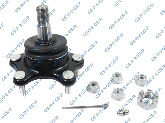 [71S080684] ROTULA SUPERIOR TOYOTA HILUX 2.4 22R 1990-2005 4X4 (TRAE 4 TUERCAS-PIN PASADOR-TUERCA DE PINAR-GRASERA)