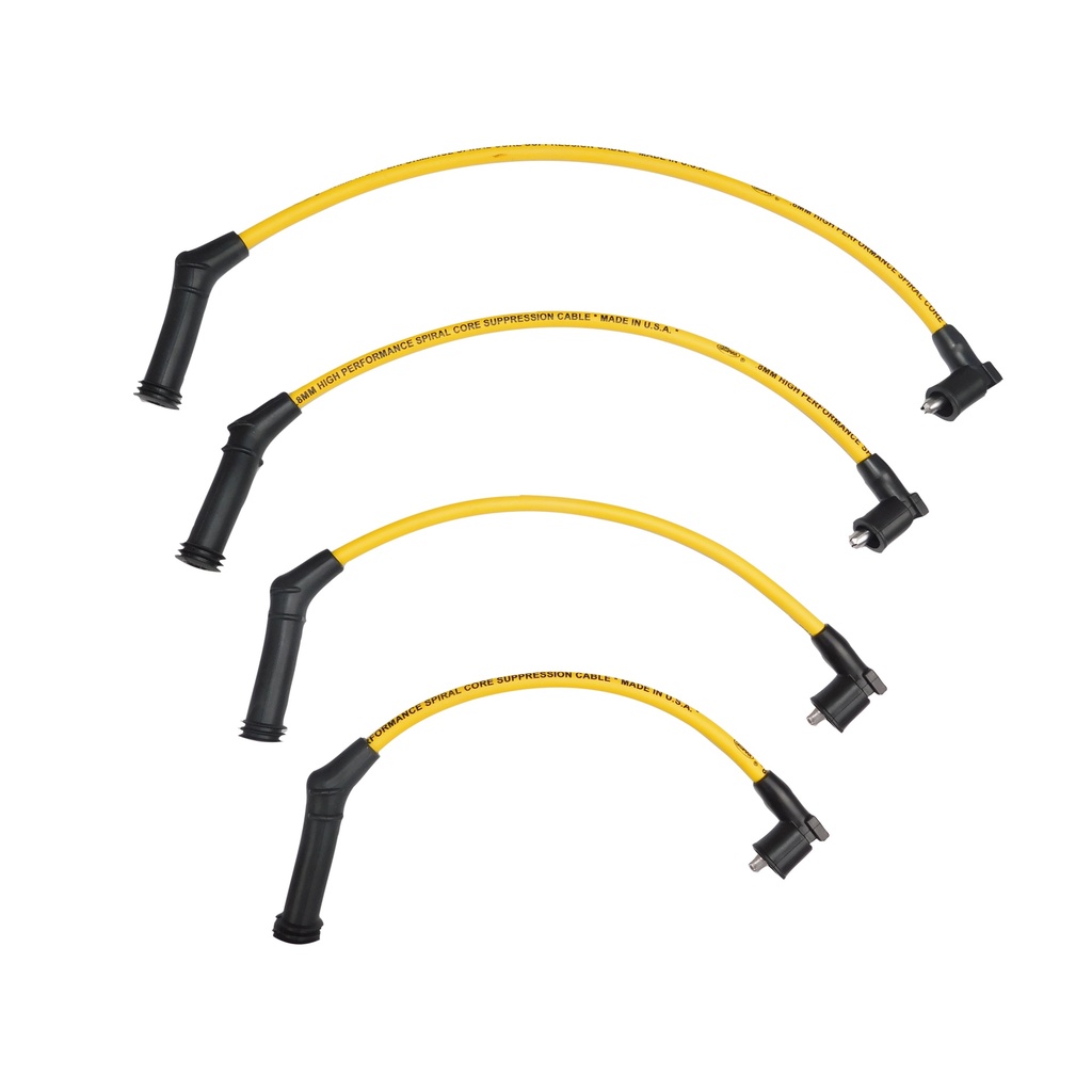 [8320000703] CABLE ENCENDIDO HYUNDAI ATOS - SANTRO 4 CABLES 2002 - 2012 1.0L - 1.1L 12V CABLE AMARILLO