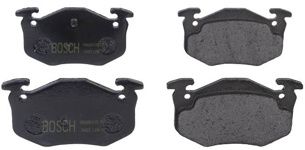 PASTILLA FRENO TRAS SM PEUGEOT 106 1996-2004 ; 205 II;2000 ;  206 1987-2008  ; 306 1997-2003 ;  207 2008-2011;CITROEN ZX 1993-1998 FMSI 8658-D1482