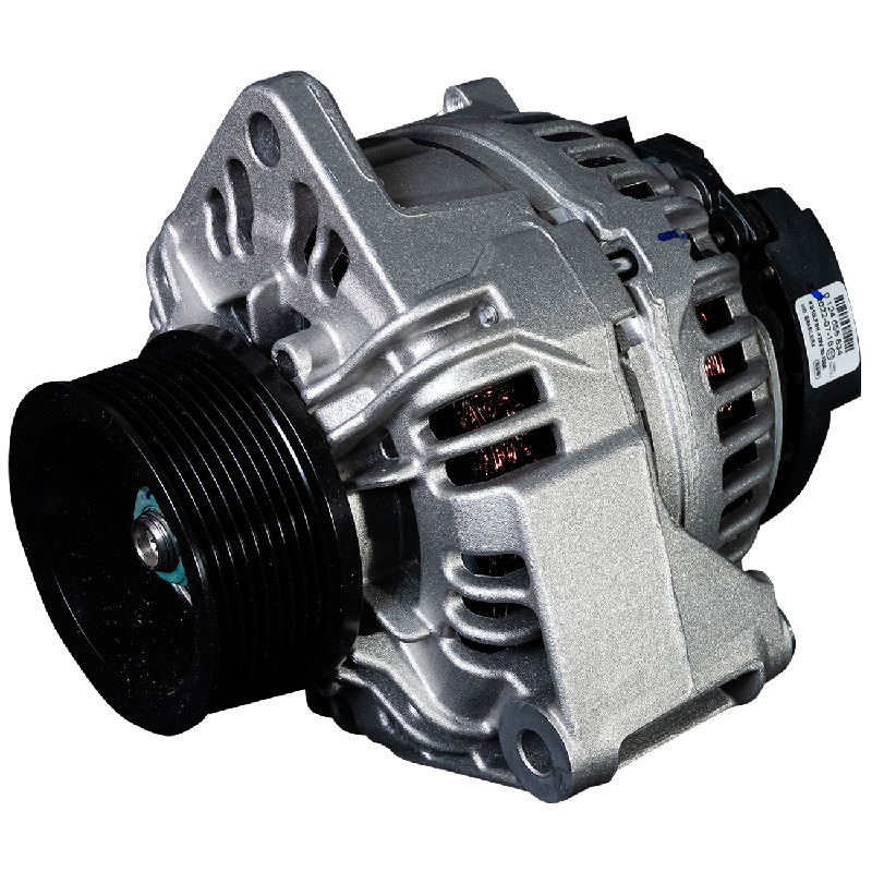 ALTERNADOR MERCEDES BENZ ATEGO 1725 /1726 /ACTROS 2040 /2644 /3340 /AXOR 2533 /3131 /BUSES O500 3 OREJAS 24V 150A  5P SEÑAL P-L-IG-S-FR 9PK BOSCH