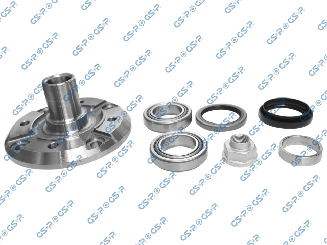 BOCIN RUEDA DEL CHEVROLET SPARK CRONOS 724 DAEWOO MATIZ CON KIT RODAMIENTOS+RETENES+TUERCA 23D SIN PERNOS