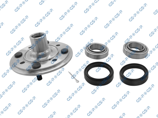 BOCIN RUEDA DEL HYUNDAI ACCENT 1.3 1.5 1995-2000 ACCENT VENEZOLANO 1.3 1.5 2003-2005 (TRAE 2 RODAMIENTOS TF38KW01CG5 + 2 RETENES RUEDA + PIN PASADOR) (25 DIENTES)