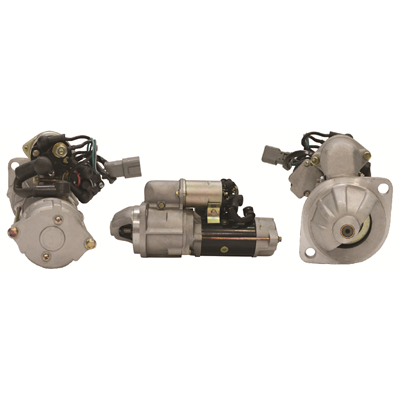 ARRANQUE HITACHI EX120 /EX100-2 /KOMATSU PC60 /PC80 /SUMITOMO SH120 MOTOR ISUZU 4BC2 /4BC1 /4BD1 24V 9T 3.5KW CW NIKKO