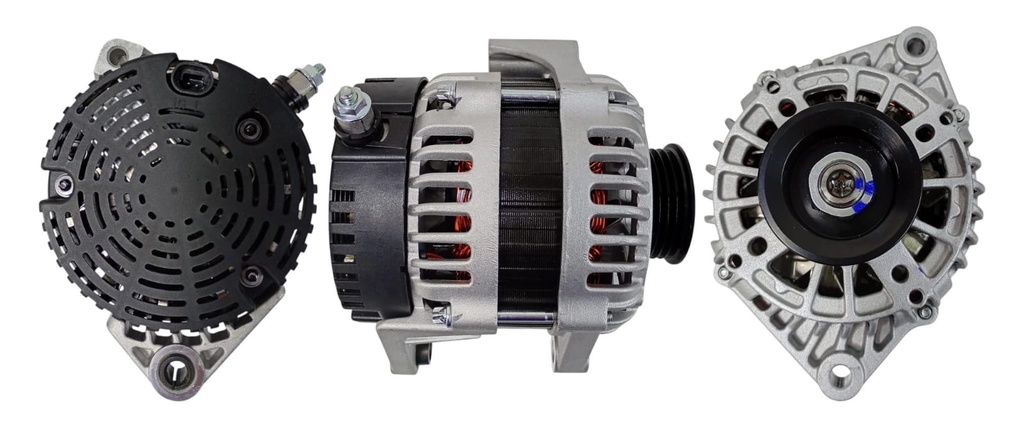 ALTERNADOR CHEVROLET N200 N300 12V 80AMP 2PINES P: 4PK T:DELCO V:INT