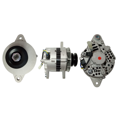 ALTERNADOR MAQUINARIA AGRICOLA 6D22 24V 50AMP FOOT 80MM P:3V TIPO MITSUBISHI V:EXTERNO