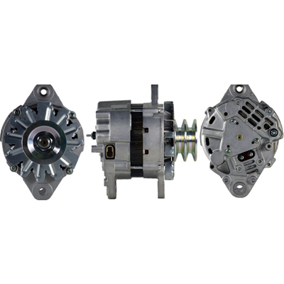 [64A4T66786] ALTERNADOR RETROEXCAVADORA CATERPILLAR 320 MAQUINARIA AMARILLA 24V 60AMP 80MM 2PINES P: 2V T:MITSUBISHI V:EXT( IM286)12316N