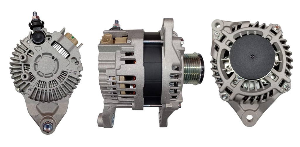 ALTERNADOR NISSAN URVAN NV350 2.5 /MITSUBISHI FUSO VAN 2.5 12V 155A 3P SEÑAL C-S-L 7PK MITSUBISHI