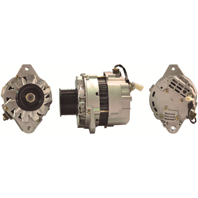 ALTERNADOR CATERPILLAR 320 /320B /320C /320D /MOTORES C6.4 /3066 24V 50A 2P SEÑAL L-R 12PK MITSUBISHI