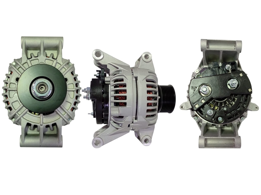 ALTERNADOR 28SI FREIGHTLINER COLUMBIA /CASCADIA /KENWORTH T800 /T660 /T680 /INTERNATIONAL NAVISTAR  /CUMMINS ISX /ISM /ISC /ISB PADMOUNT 12V 200A 1P 8PK EJE 17MM BOSCH