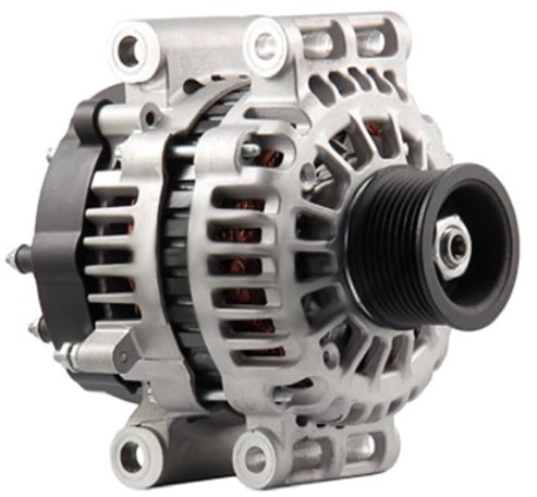 [648600366] ALTERNADOR 13SI CUMMINS QSC 8.3 /PERKINS 1104C /1104D /1106C /1106D /CATERPILLAR  312E /314E MOTORES C4.4 /C7.1 24V 85A PADMOUNT 1T SEÑAL L 7PK DELCO