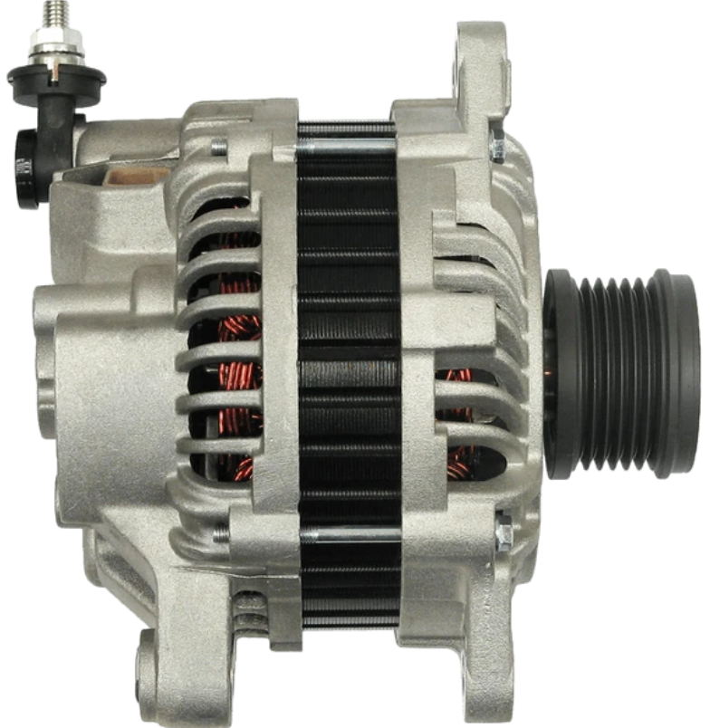 ALTERNADOR NISSAN X-TRAIL T-30 2.0 MOTOR QR20DE /T-31 2.5 MOTOR QR25DE /NISSAN QASHQAI  J10 2.0 MOTOR MR20DE 12V 110A 2P SEÑAL L-S 6PK HITACHI