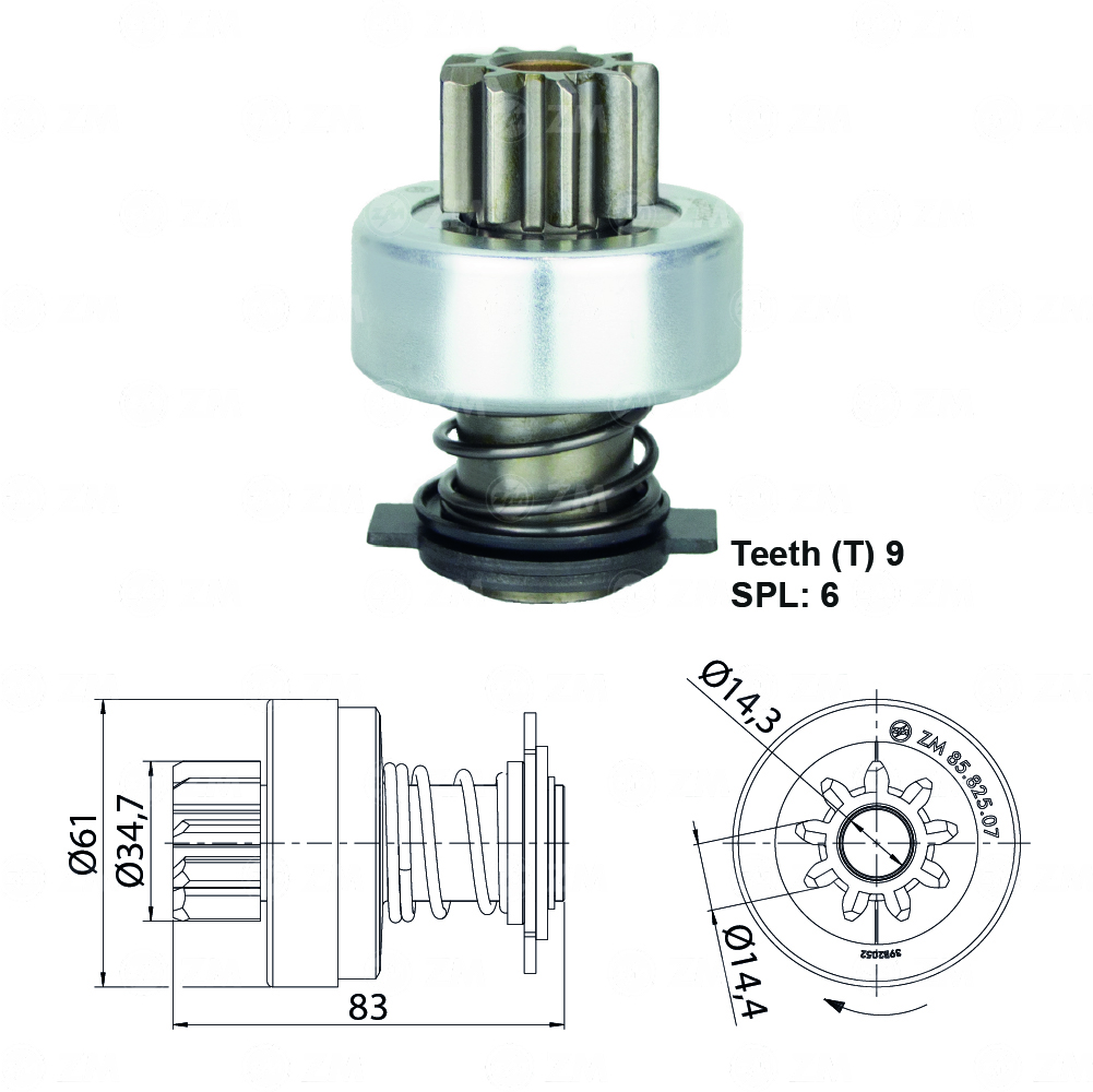 [858582507] BENDIX FOTON CAMIONES CHINOS 9D