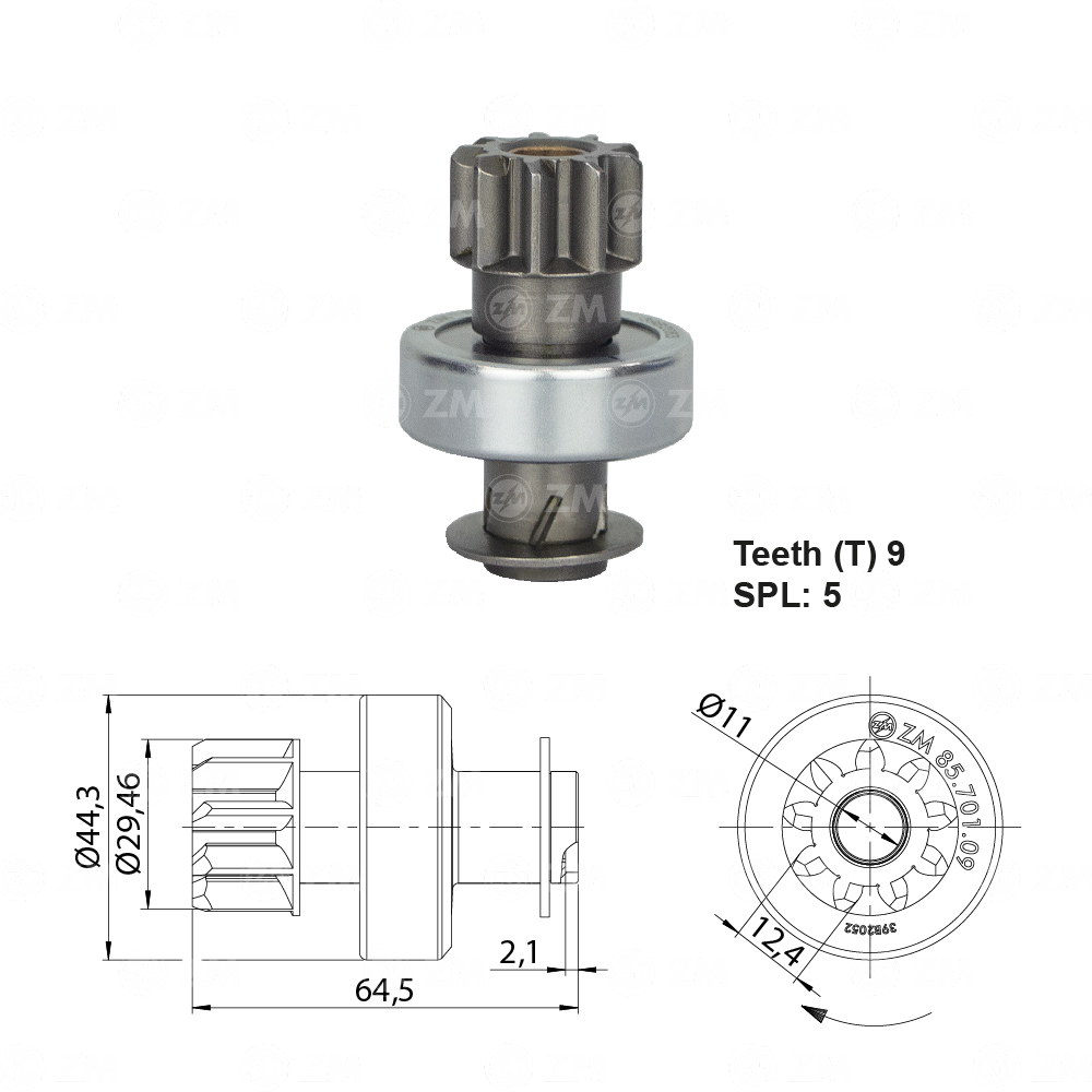 [858570109] BENDIX HONDA CRV