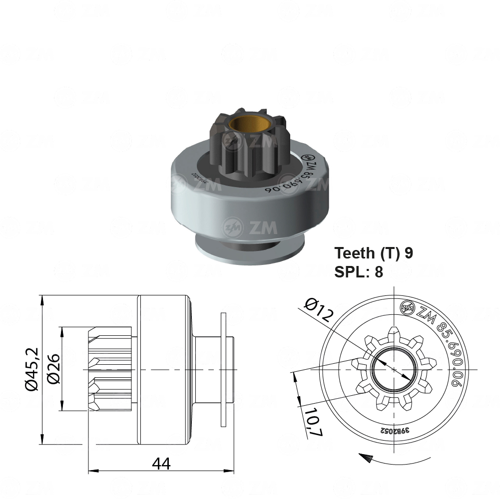 [858569006] BENDIX CHERY TIGGO CARROS CHINOS T-9
