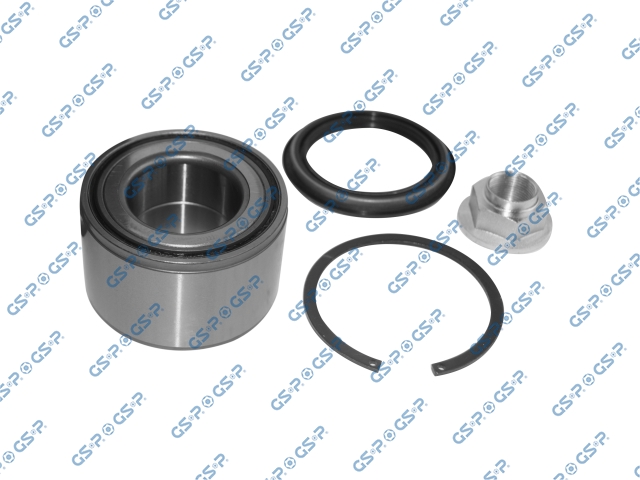 KIT RODAMIENTO RUEDA DEL FORD RANGER 99-06 / MAZDA BT-50 2.5 3.0 - B2600 (RODILLO 9147001) (RODILLO+RETEN+TUERCA+CHAVETA) (47 X 88 X 55) SIN ABS                                                                                                                                (RODILLO 9138032) (RODILLO+TUERCA+CHAVETA) (38 X70.06 X 38) CON ABS