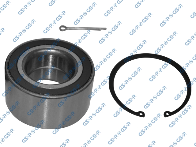 KIT RODAMIENTO RUEDA DEL CHEVROLET AVEO T300 1.2 1.3 - SONIC 1.2 -COBALT 1.5 - TRACKER 1.4 1.6 1.7 1.8 (RODILLO 9140014)(RODILLO+CHAVETA+PIN)(40X78X40 CON ABS)