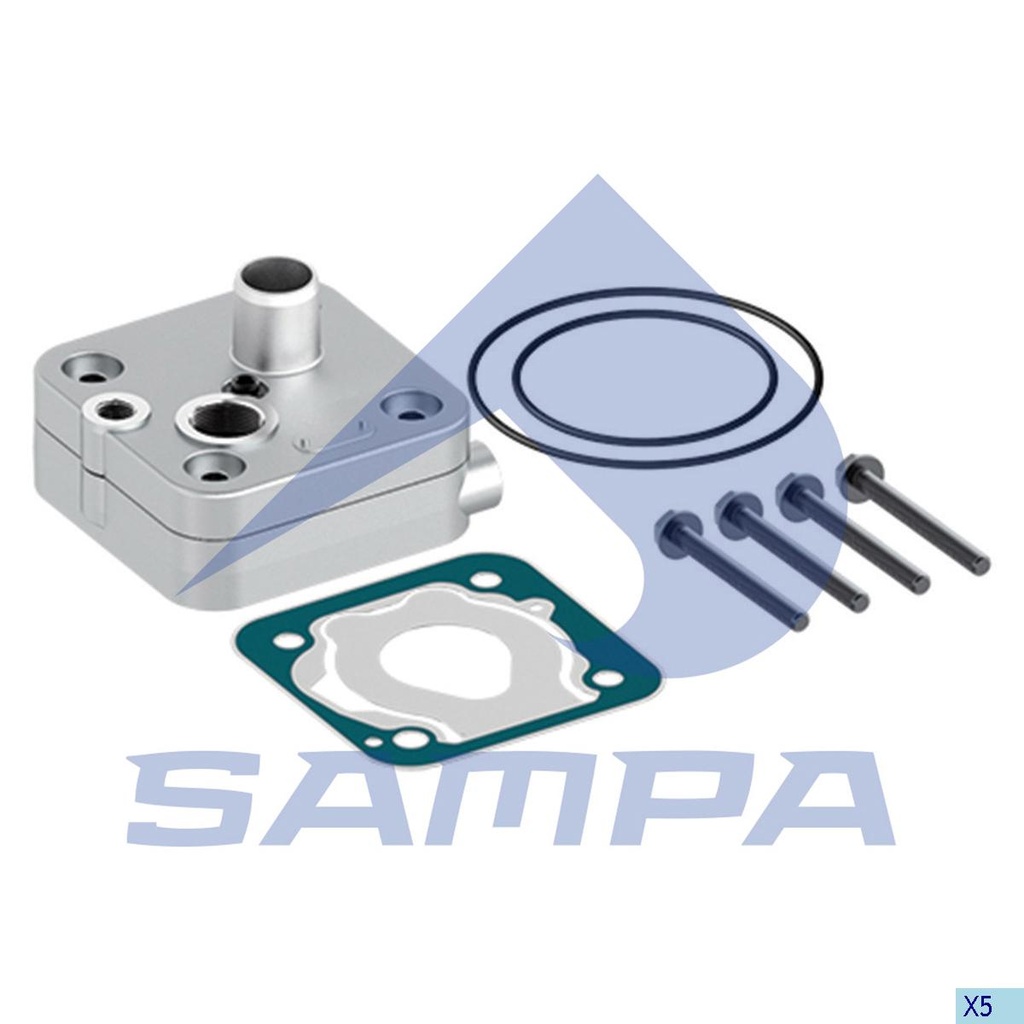 CULATA COMPRESOR MERCEDES ATEGO 1016 OEM A0001315319