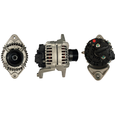 ALTERNADOR VOLVO FH12 /FH13 /FH16 /B12 /B13 /EXCAVADORA EC210 /EC290 /ADAPTACION CHEVROLET FKR /FRR /FHR /HINO BUSETON 24V 130A 5P SEÑAL P-L-IGS-FR SIN POLEA BOSCH