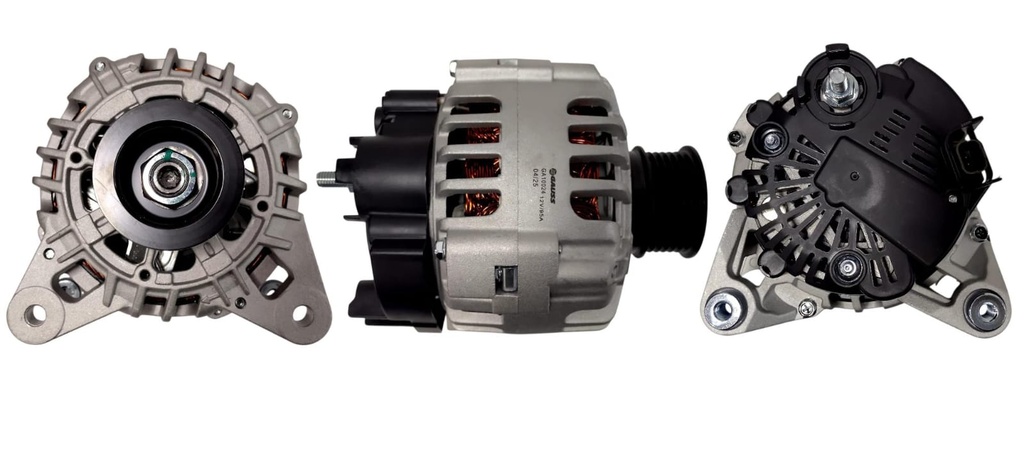 ALTERNADOR RENAULT LOGAN 1.6 /SANDERO 1.6 /DUSTER 1.6 MOTORES K7M /K4M 12V 120A 2P SEÑAL L-DFM 6PK VALEO