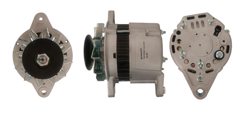 ALTERNADOR CHEVROLET LUV 1600 /DAIHATSU F20 /SUZUKI SJ410 /LJ80 12V 40A 2P SEÑAL L-S REGULADOR INTERNO 1V DENSO