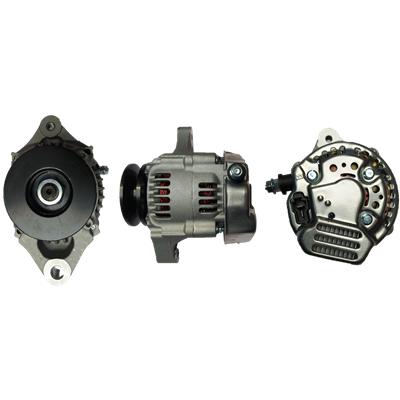 ALTERNADOR MONTACARGAS YALE /HYSTER /JOHN DEREE 4010 /MOTORES YANMAR 3TNV88 /3TNE78A /3TNE68 /3TNA72 /3TN66 12V 40A 2P SEÑAL L-S 1V DENSO